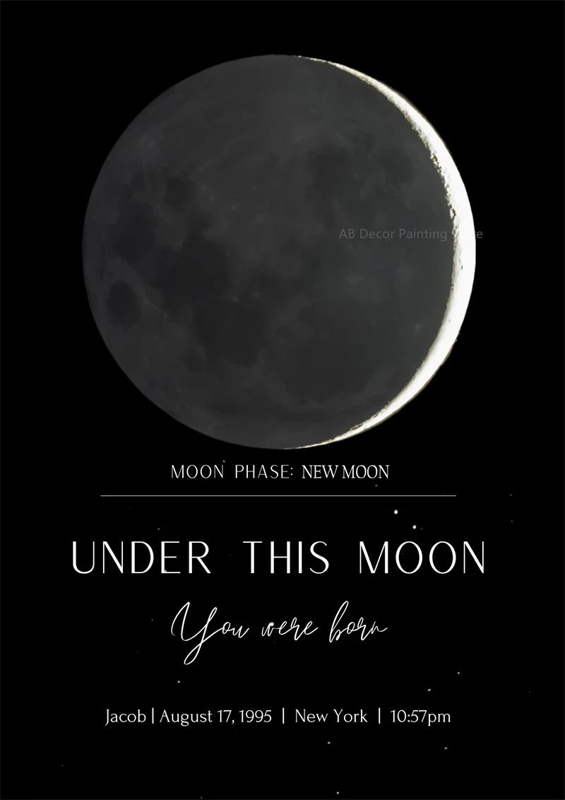 Custom Moon Phase Print