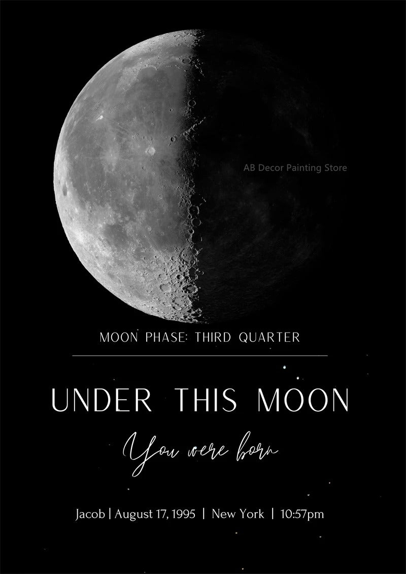 Custom Moon Phase Print