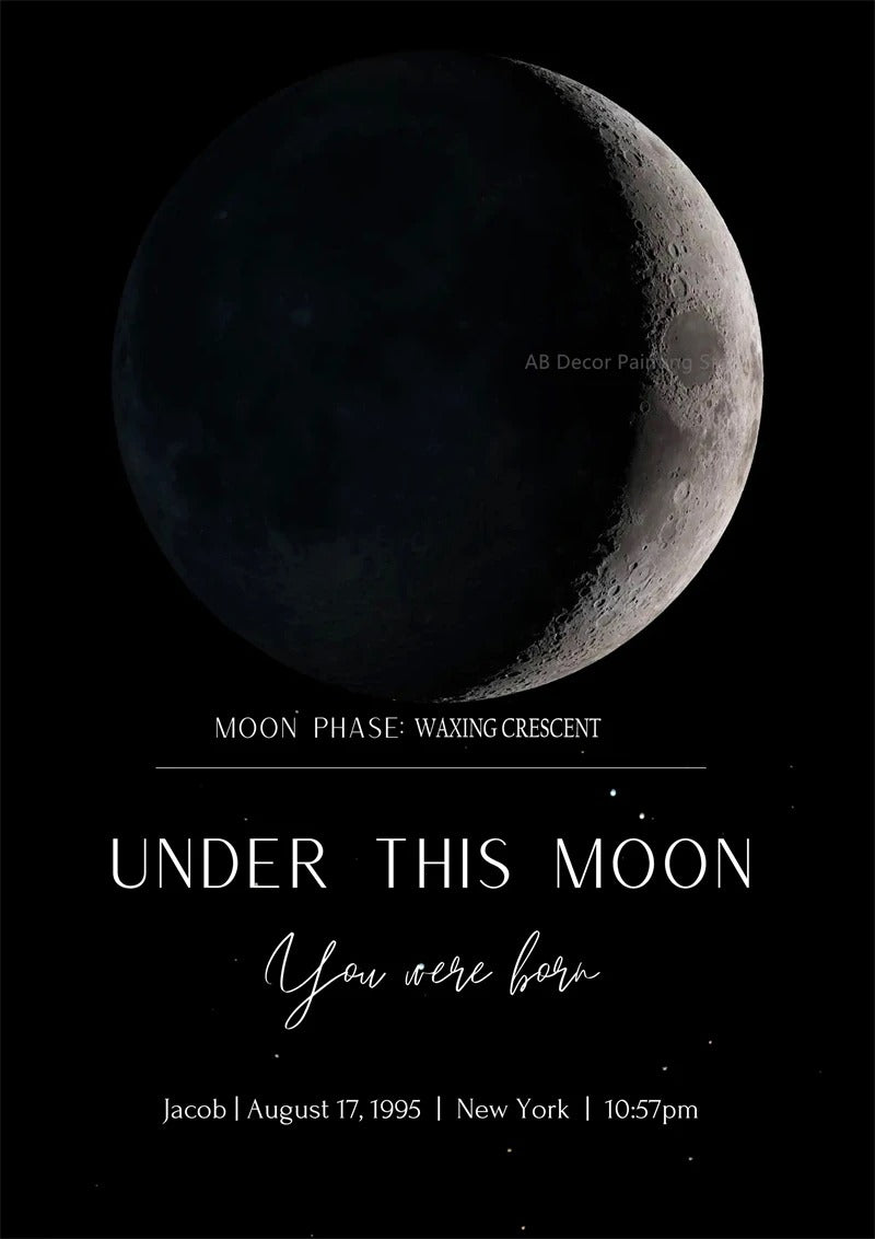 Custom Moon Phase Print