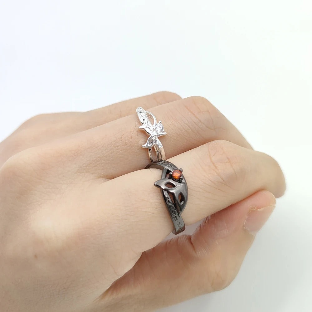 Unisex Gamer Couple Rings