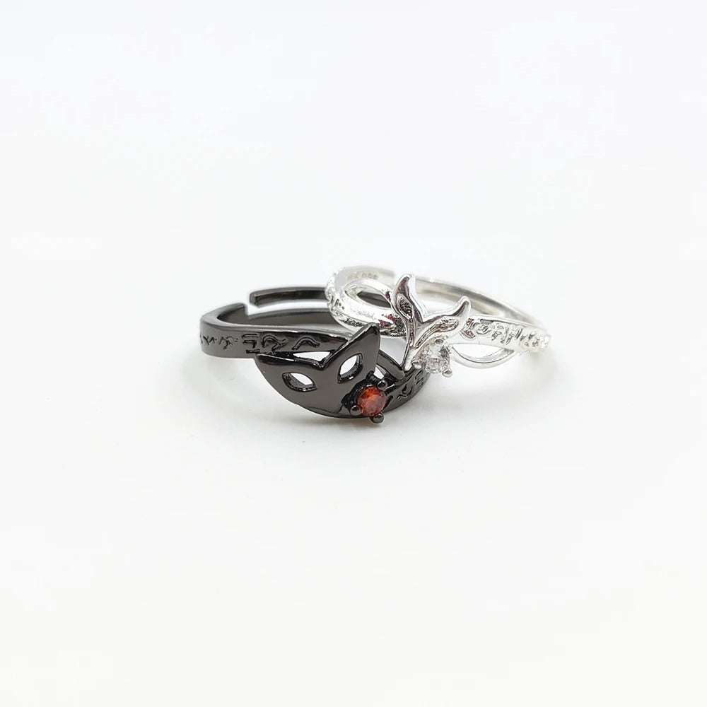 Unisex Gamer Couple Rings