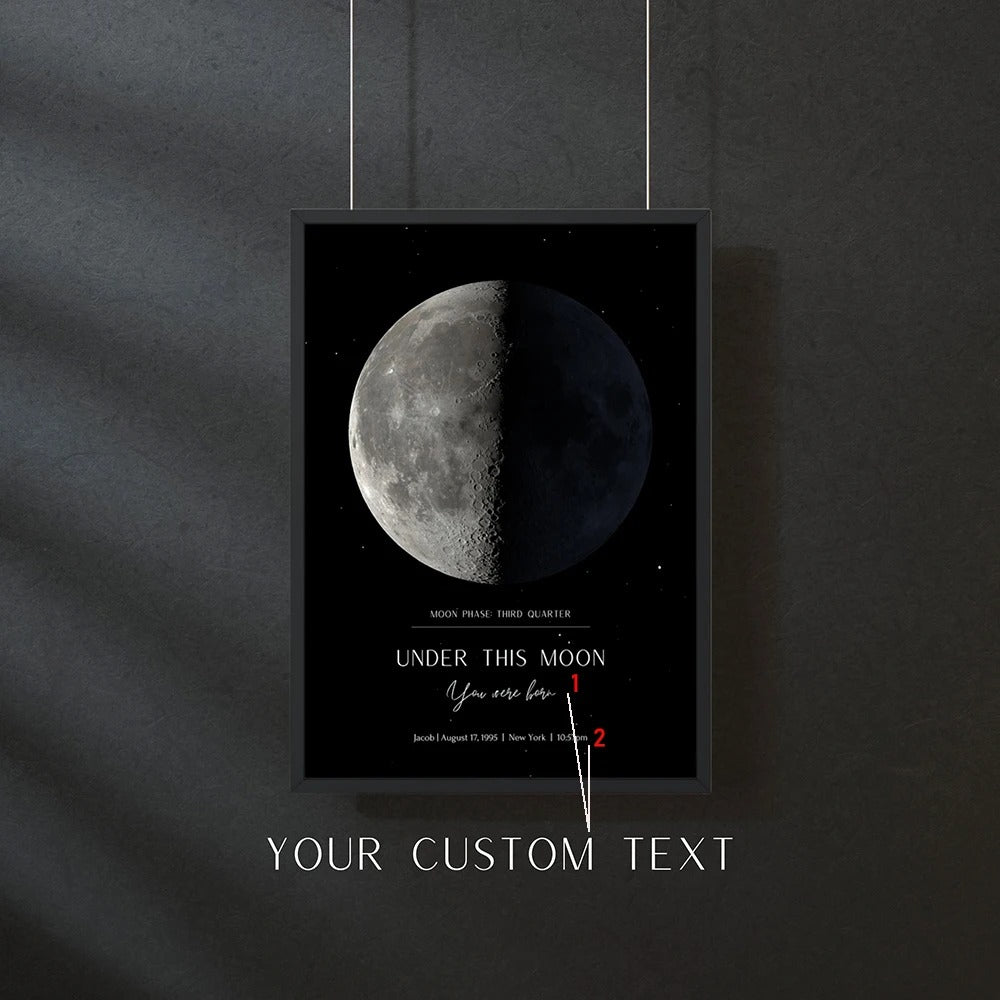 Custom Moon Phase Print