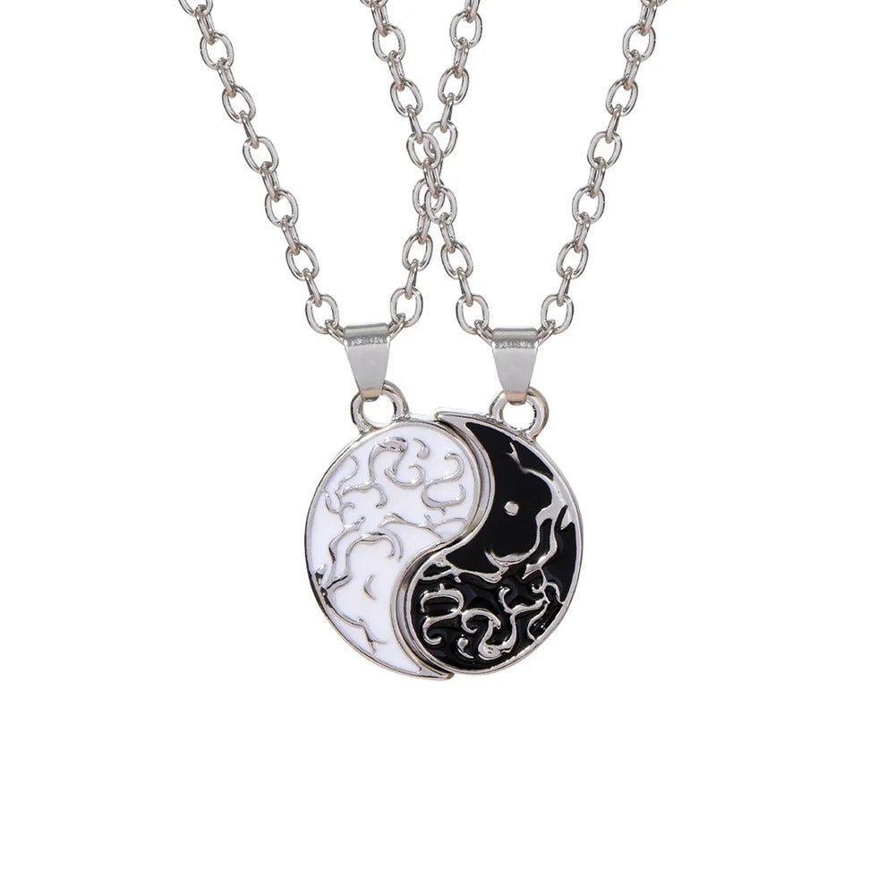 Sun & Moon Pendant Necklace